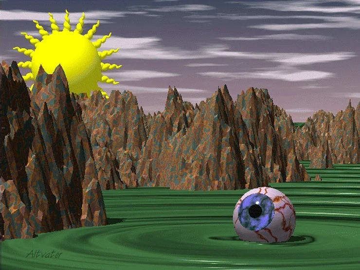 Eyeball sun